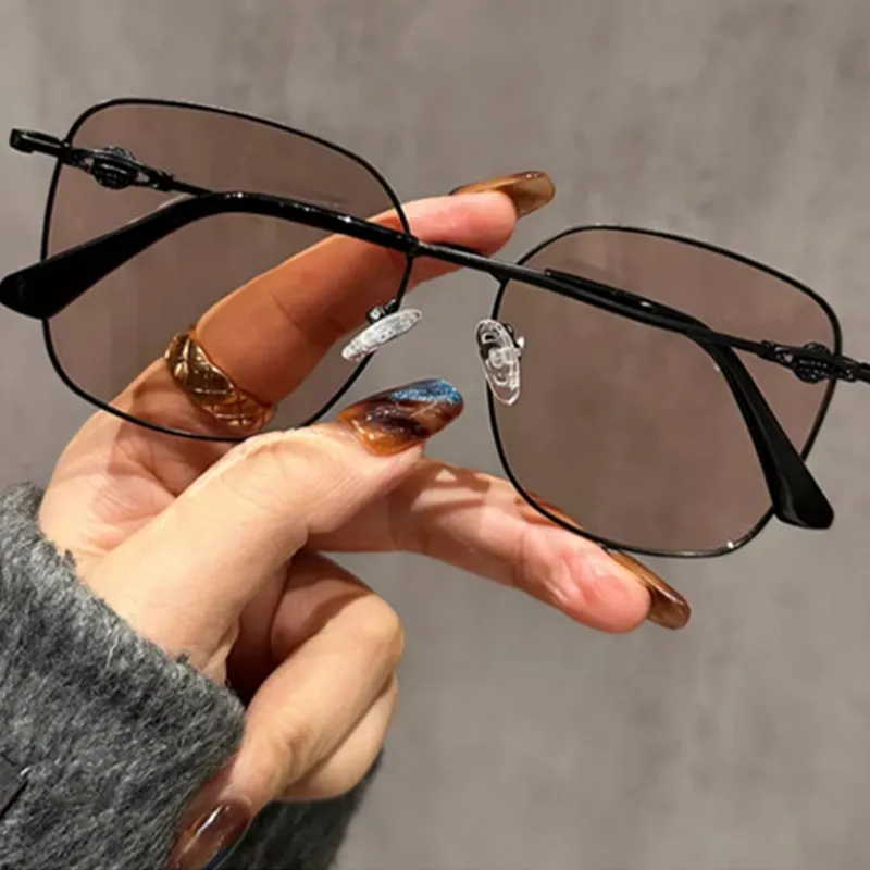 Youyoulan Alloy Square Sunglasses Women's-5