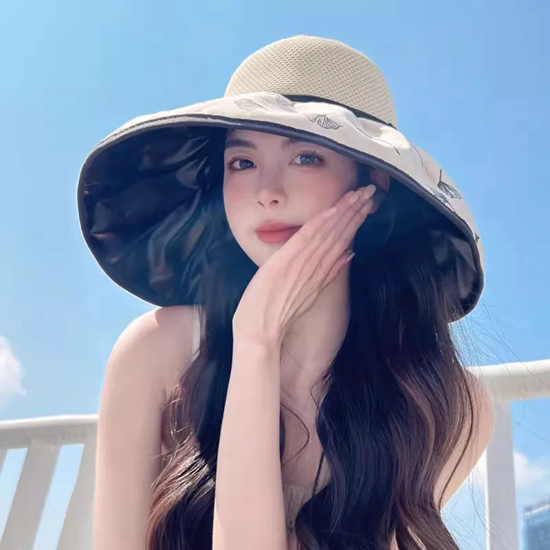 Youyoulan Polyester Sun Protection Hats Women's-4