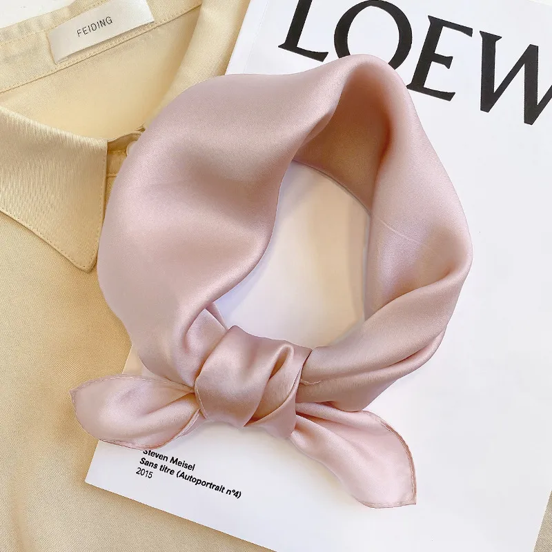Youyoulan Mulberry Silk Silk Scarves Women's-5