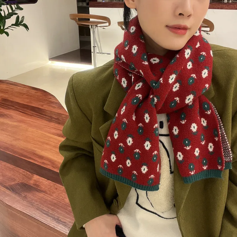Youyoulan Knit Scarves Women's-1