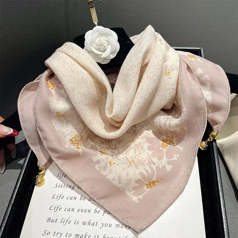 Youyoulan Silk Scarves Women's-1