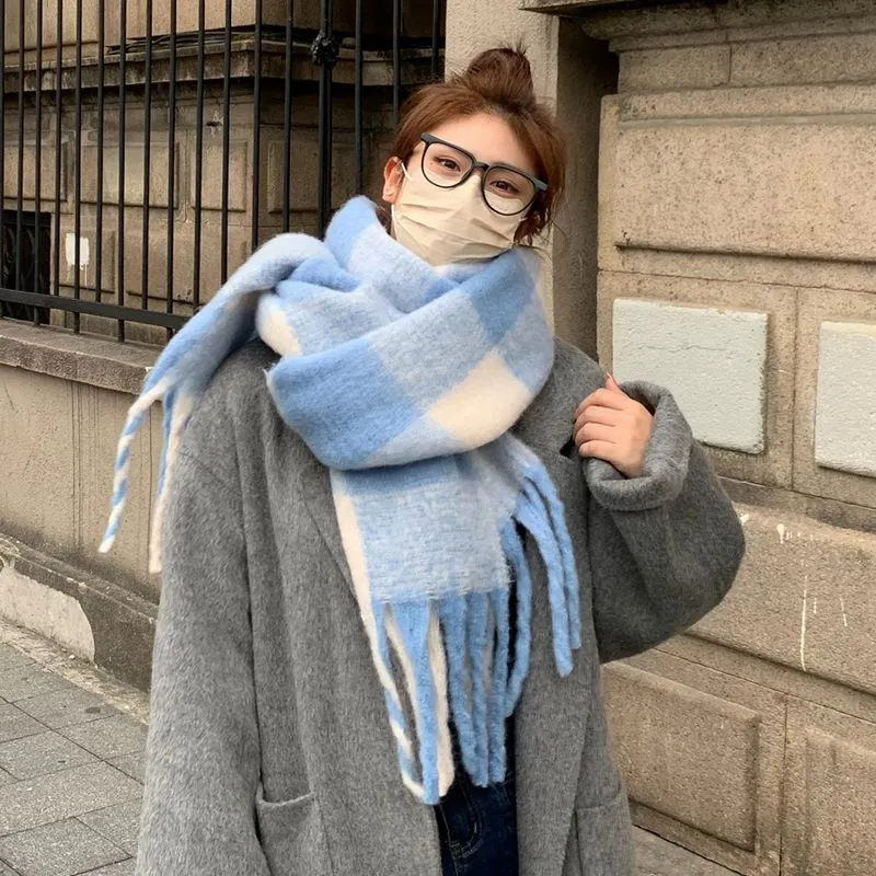 Youyoulan Knit Scarves Women's-6