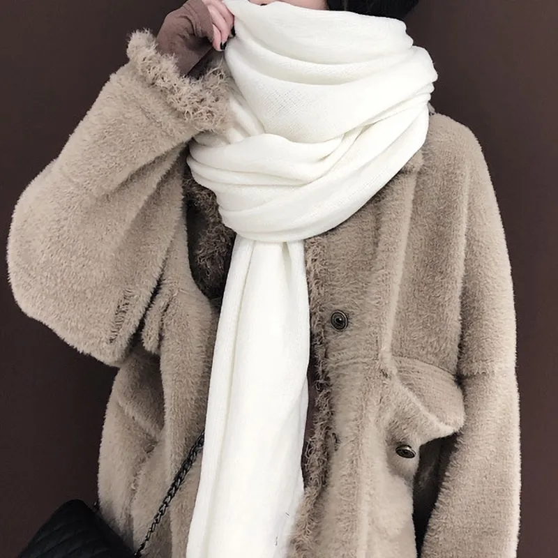 Youyoulan Knit Scarves Unisex-1