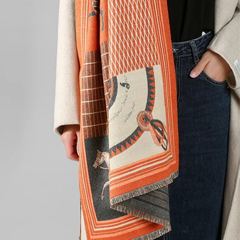 Youyoulan Knit Scarves Women's-3