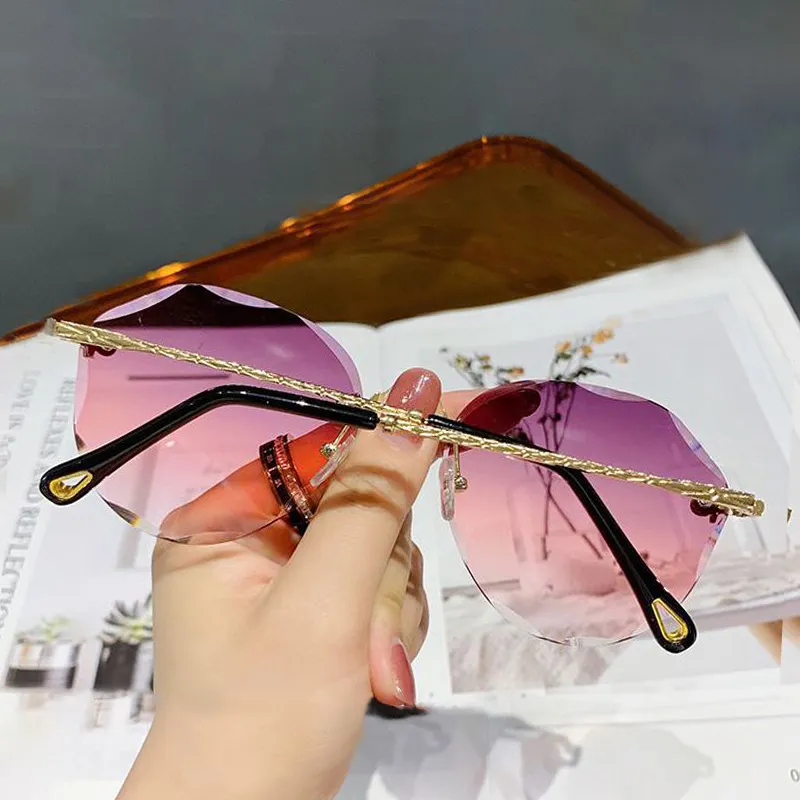Youyoulan Oval Sunglasses Glass Lenses Unisex-5
