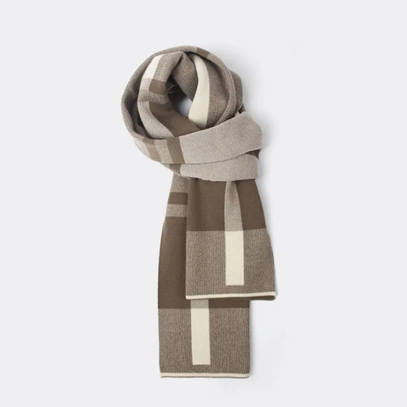 Youyoulan Knit Scarves Unisex-1