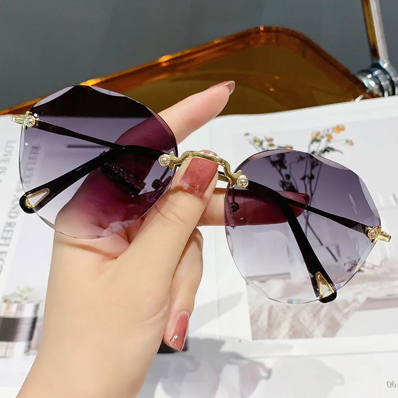 Youyoulan Oval Sunglasses Glass Lenses Unisex-2