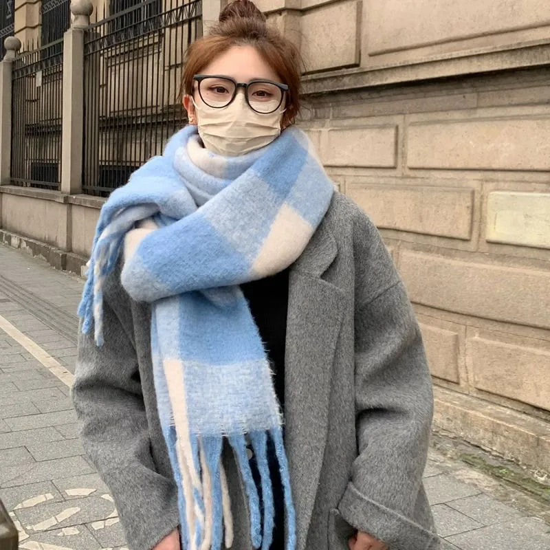 Youyoulan Knit Scarves Women's-5