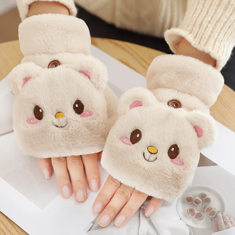 Youyoulan Knit Gloves Women's-3