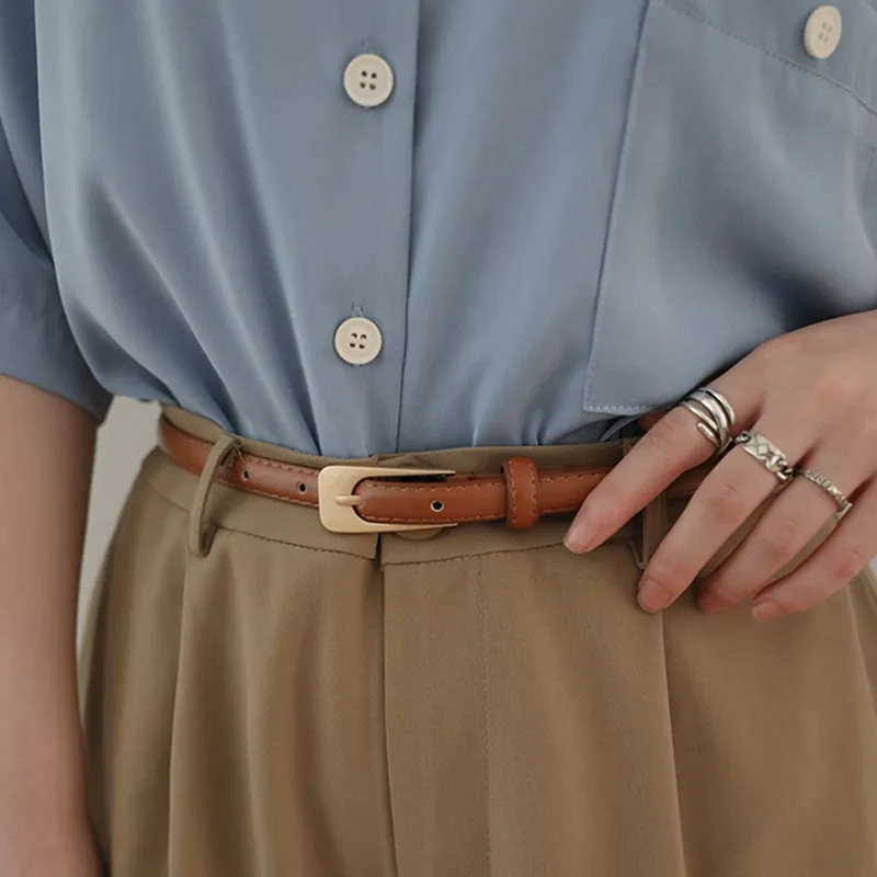 Youyoulan Leather Belts Women's-3