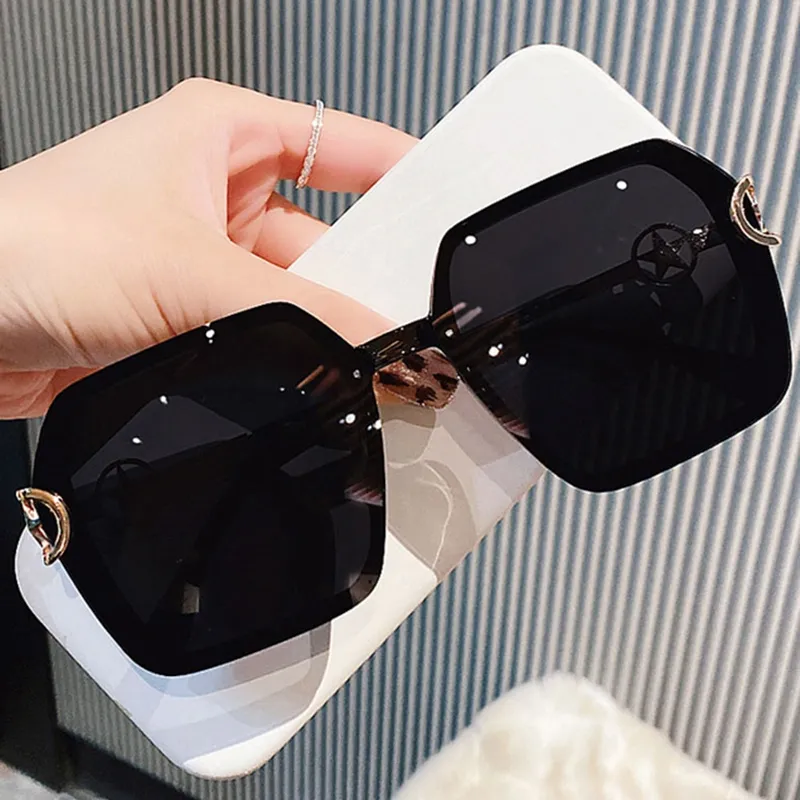 Youyoulan Square Sunglasses Unisex-2