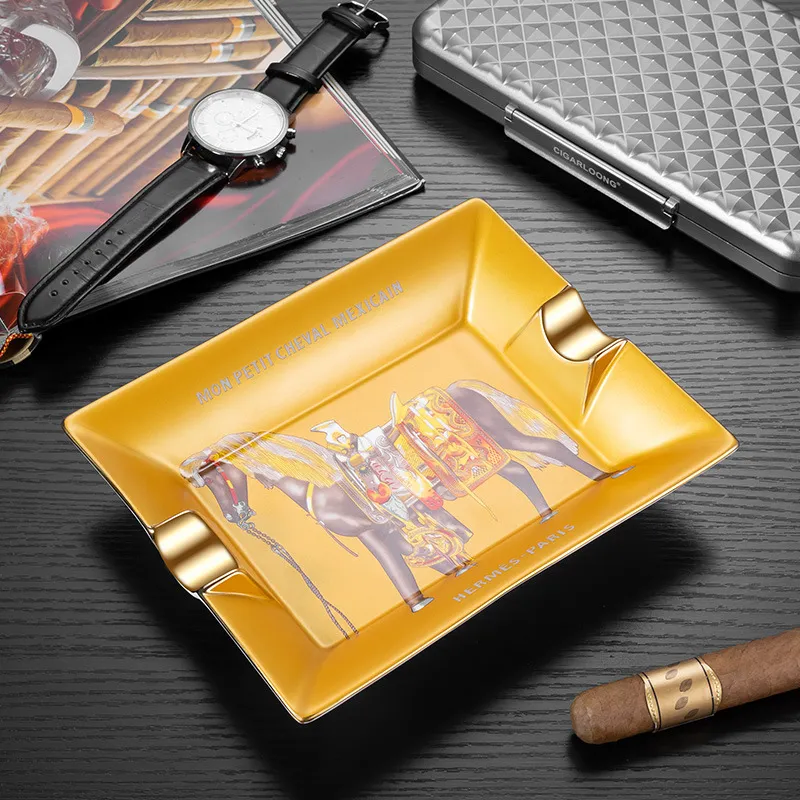 HANNICOOK Ashtrays Sand Gold Warhorse-4