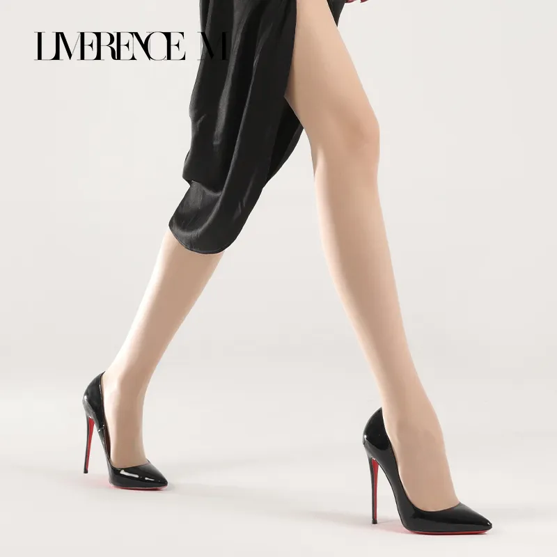Limerence M Stockings Women's 3 Pack Flight Attendant Gray-3