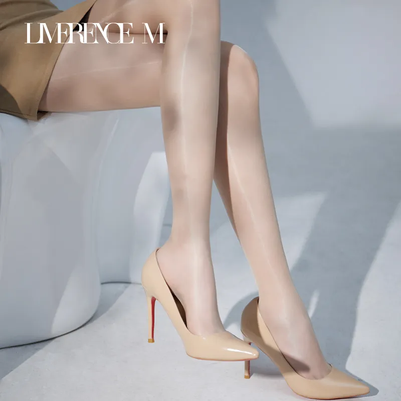 Limerence M Stockings Women's 2 Pack Flight Attendant Gray-1