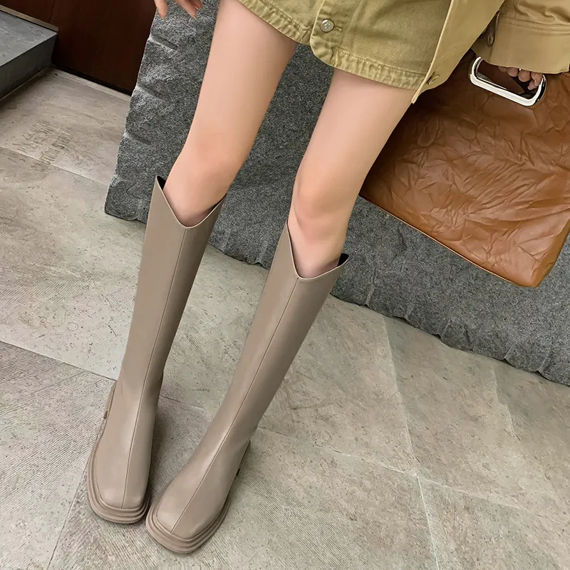 Five nine Dan Seven Knee high Boots 2.5cm Women's-14