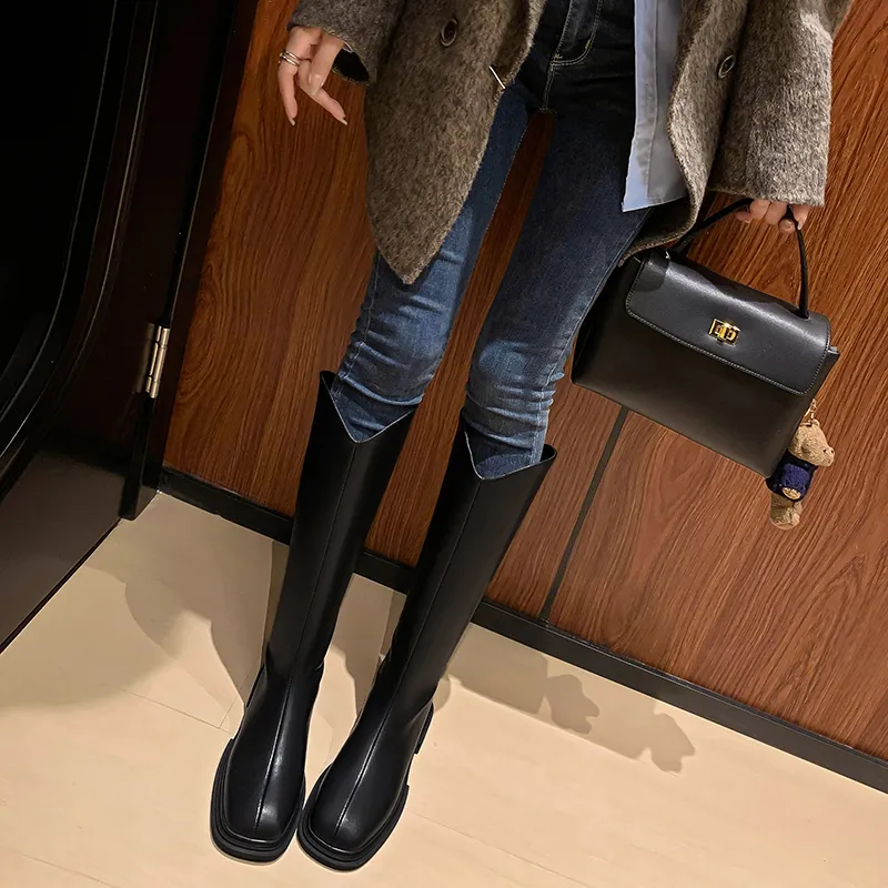 Five nine Dan Seven Knee high Boots 2.5cm Women's-6