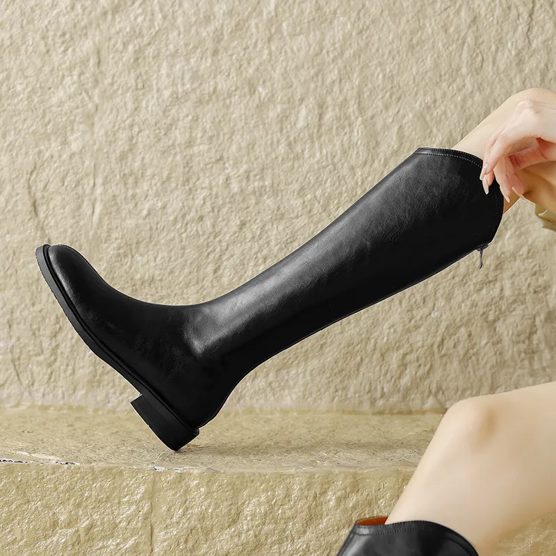 Five nine Dan Seven Knee high Boots 3cm Women's-5