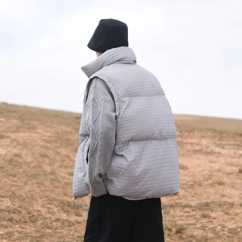 STORMATE Loose Fit Cotton Vest Coat Unisex-7