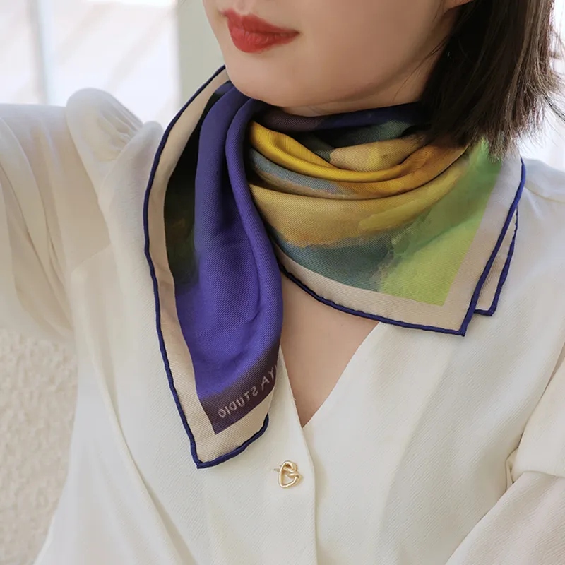 KALIIYA STUDIO Mulberry Silk Silk Scarves Women's-2