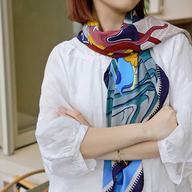 KALIIYA STUDIO Silk Scarves Women's-2