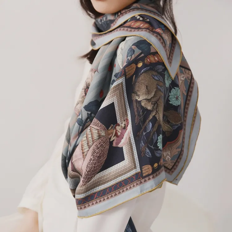 KALIIYA STUDIO Silk Scarves Women's-1