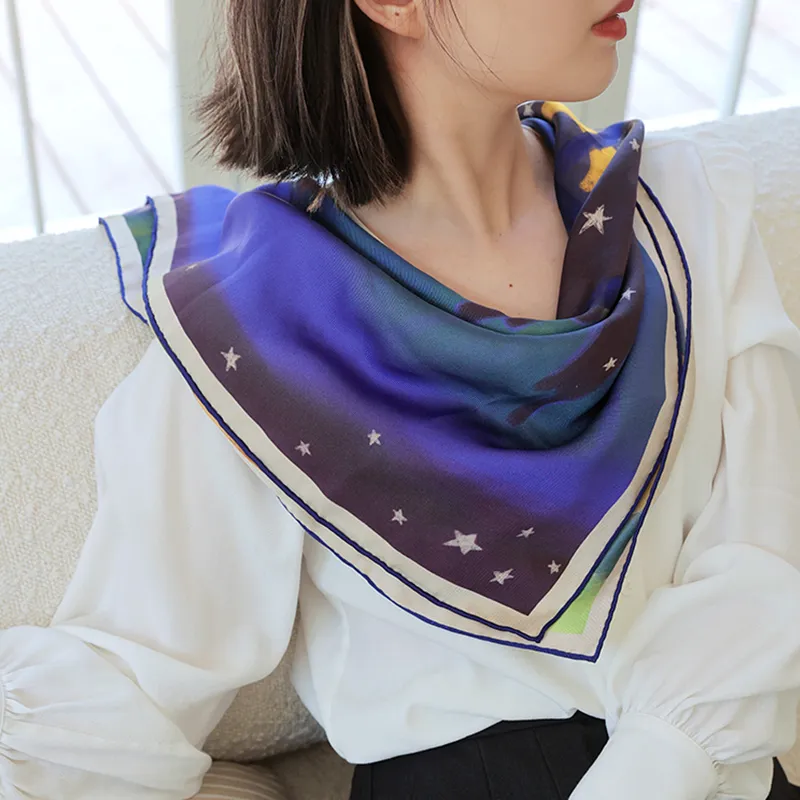 KALIIYA STUDIO Mulberry Silk Silk Scarves Women's-3