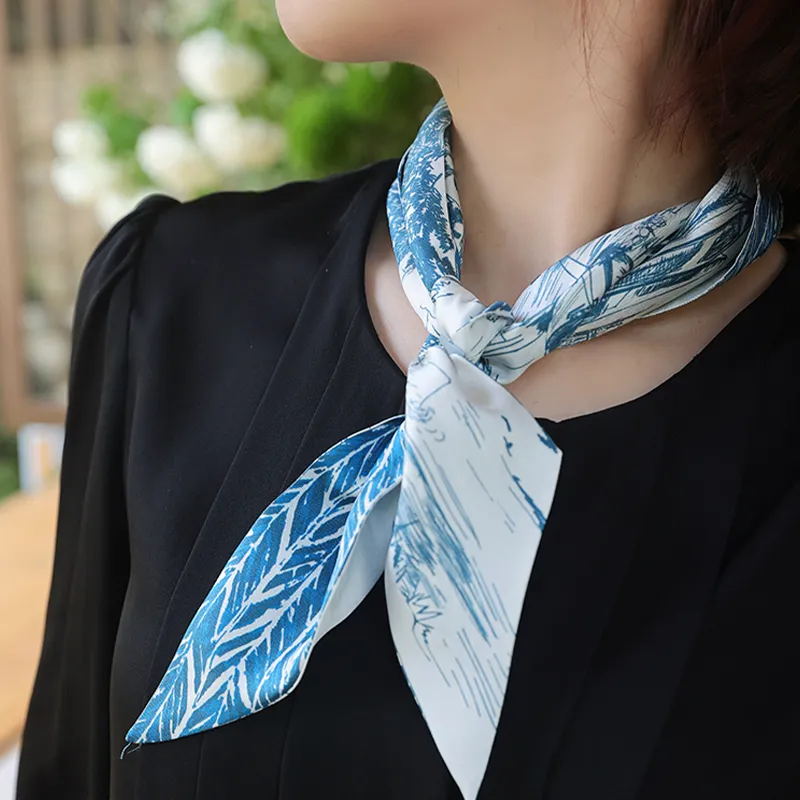 KALIIYA STUDIO Mulberry Silk Silk Scarves Women's-1