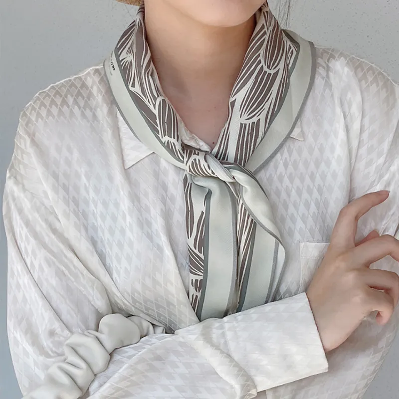 KALIIYA STUDIO Mulberry Silk Silk Scarves Women's-4