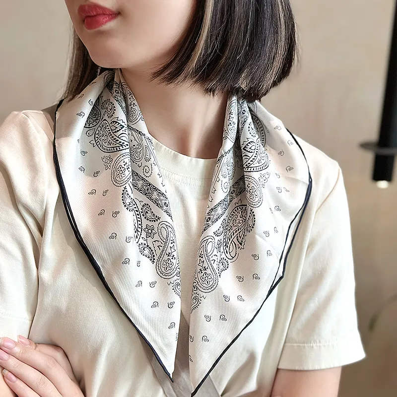 KALIIYA STUDIO Mulberry Silk Silk Scarves Women's-1