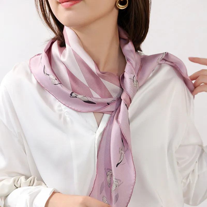 KALIIYA STUDIO Mulberry Silk Silk Scarves Women's-1