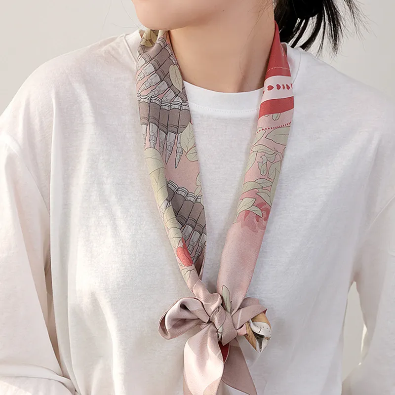 KALIIYA STUDIO Silk Scarves Women's-3