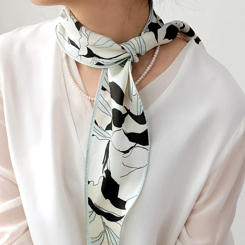KALIIYA STUDIO Mulberry Silk Silk Scarves Women's-2