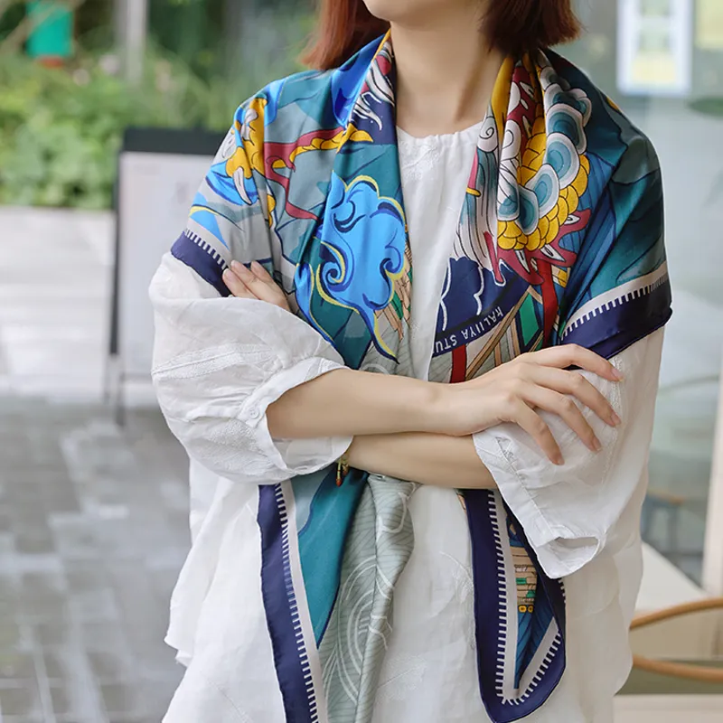 KALIIYA STUDIO Silk Scarves Women's-1