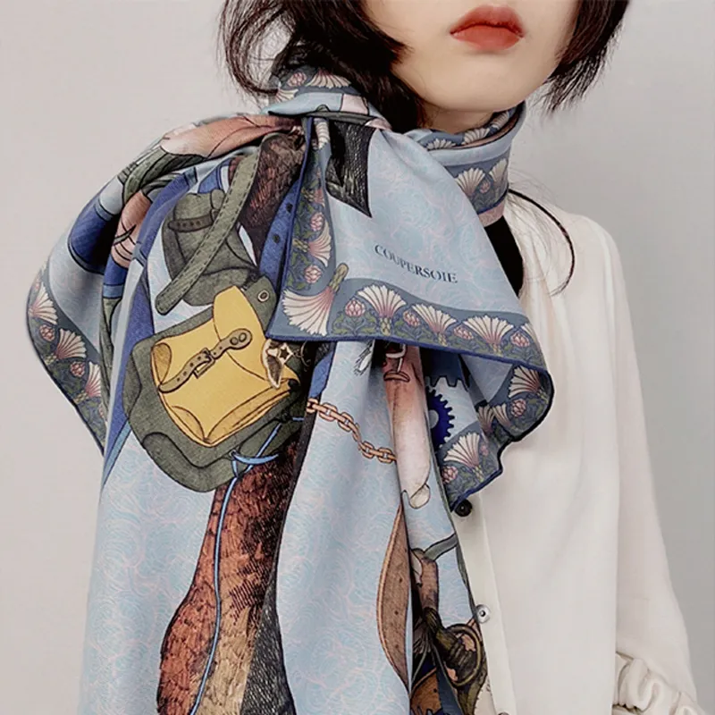 KALIIYA STUDIO Silk Scarves Women's-2