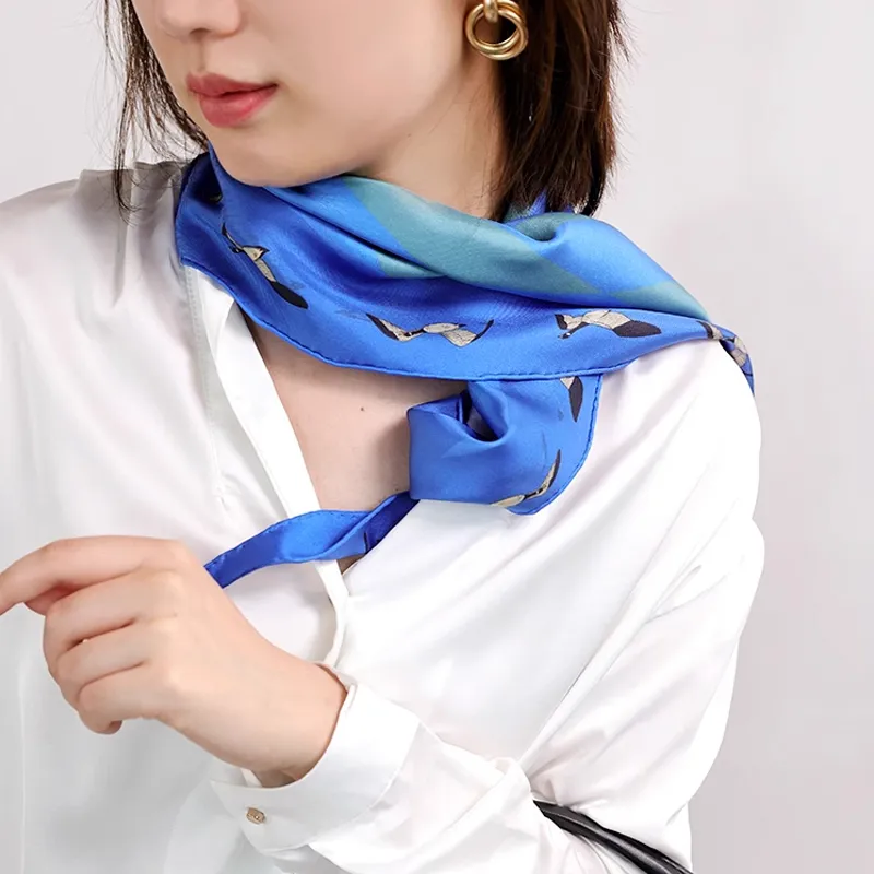 KALIIYA STUDIO Mulberry Silk Silk Scarves Women's-4