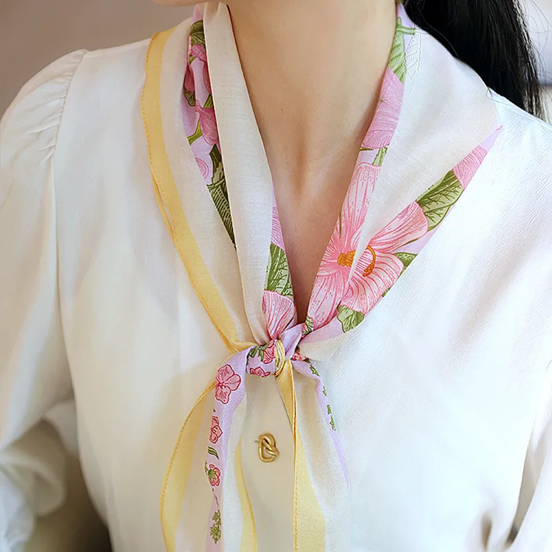 KALIIYA STUDIO Mulberry Silk Silk Scarves Women's-6