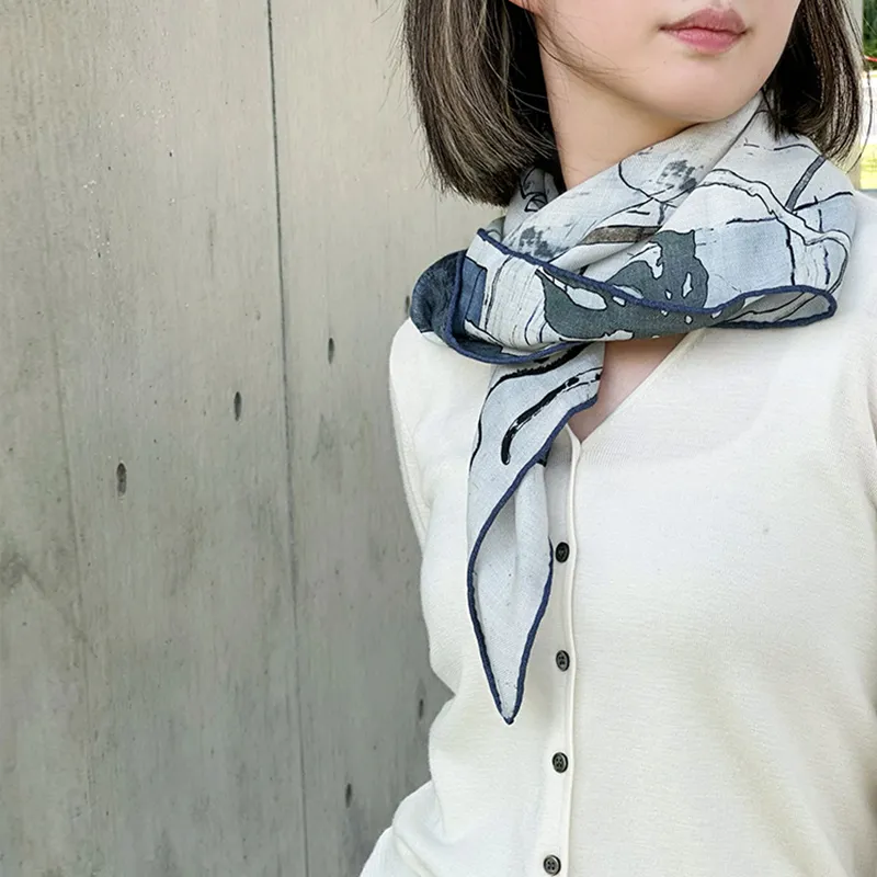 KALIIYA STUDIO Silk Scarves Women's-4