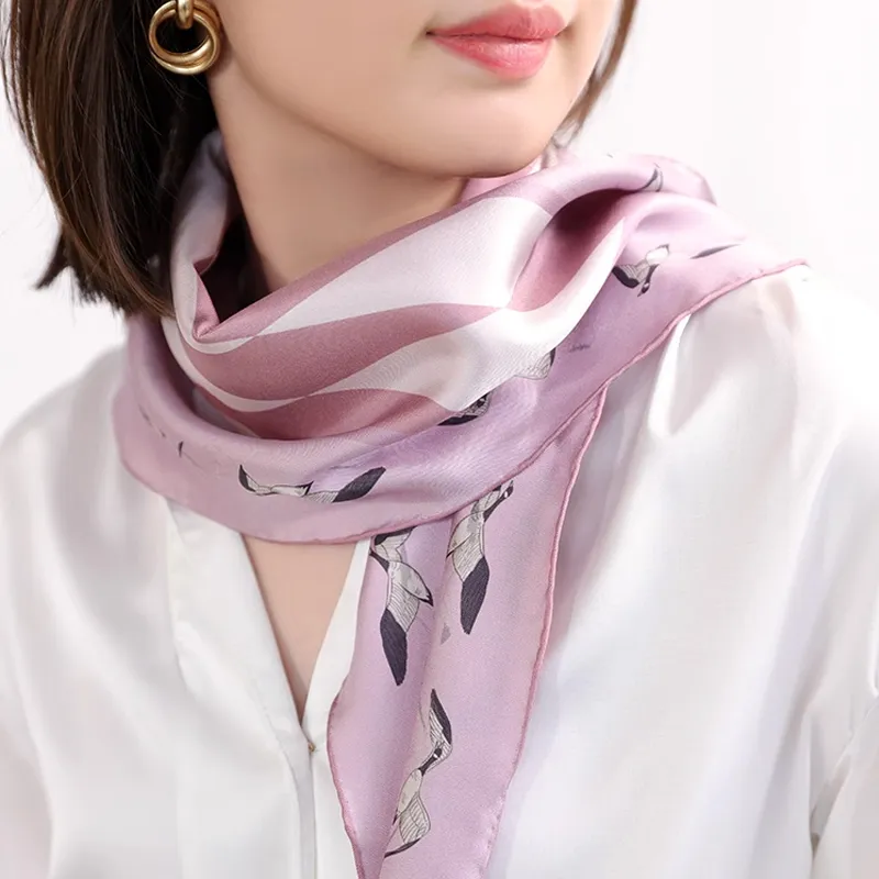 KALIIYA STUDIO Mulberry Silk Silk Scarves Women's-2