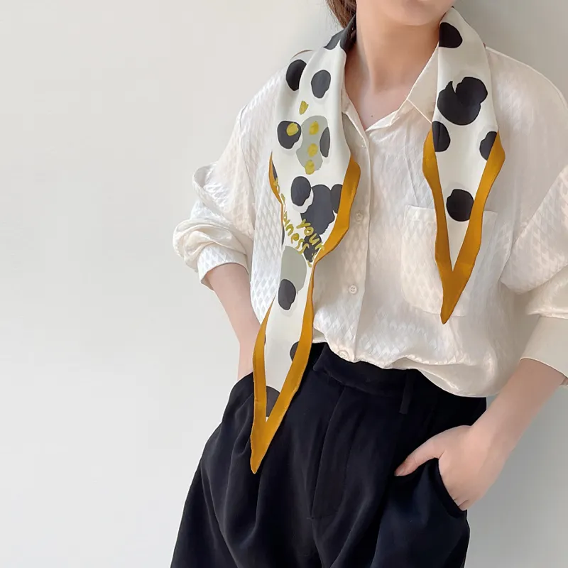 KALIIYA STUDIO Mulberry Silk Silk Scarves Women's-1