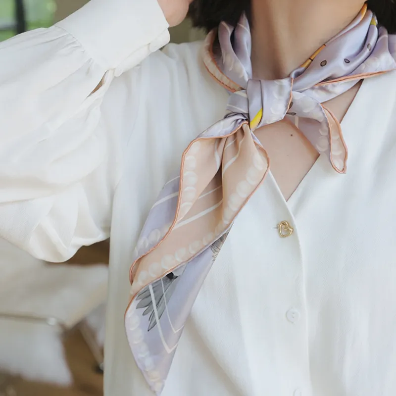 KALIIYA STUDIO Mulberry Silk Silk Scarves Women's-2