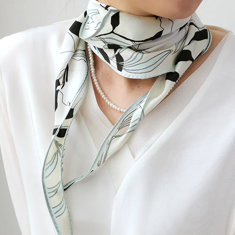 KALIIYA STUDIO Mulberry Silk Silk Scarves Women's-3
