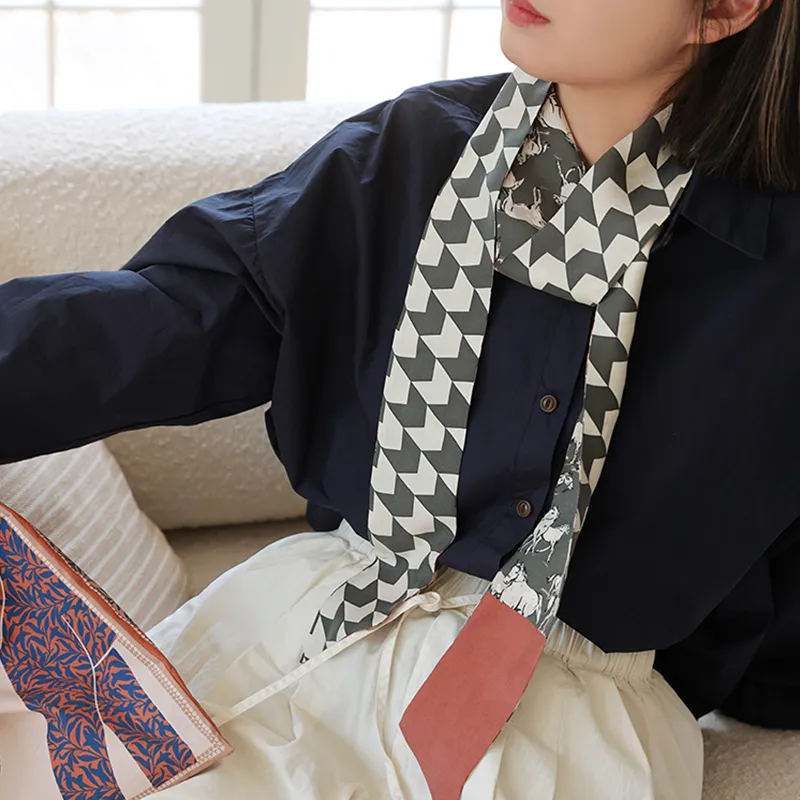 KALIIYA STUDIO Silk Scarves Women's-4