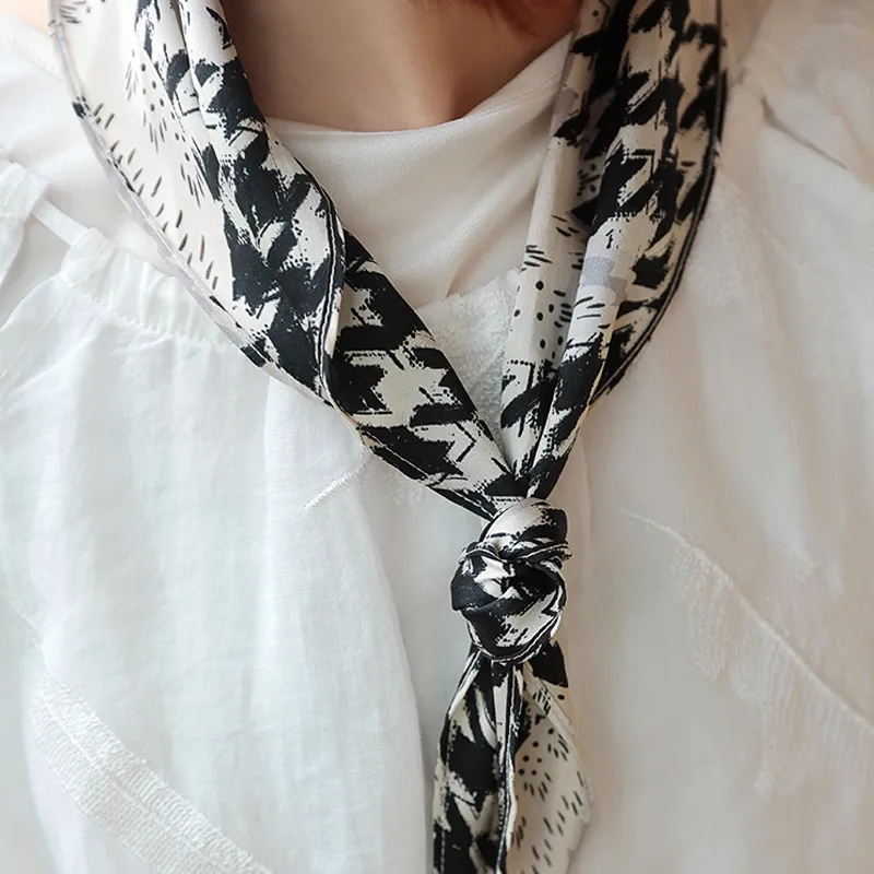 KALIIYA STUDIO Mulberry Silk Silk Scarves Women's-14