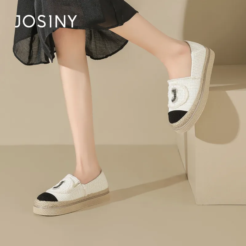 JOSINY Espadrilles Women's Ecru/Apricot-7
