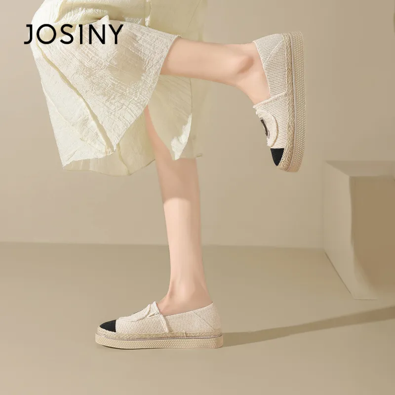JOSINY Espadrilles Women's Ecru/Apricot-17