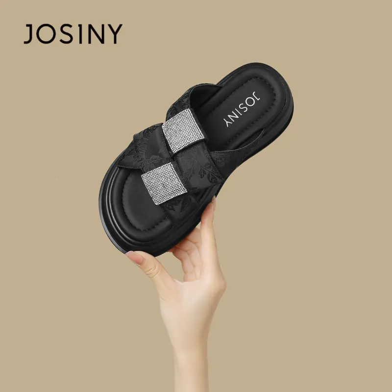 JOSINY PU Polyurethane Slip-Resistant Abrasion-Resistant Slide Slippers Women's-8