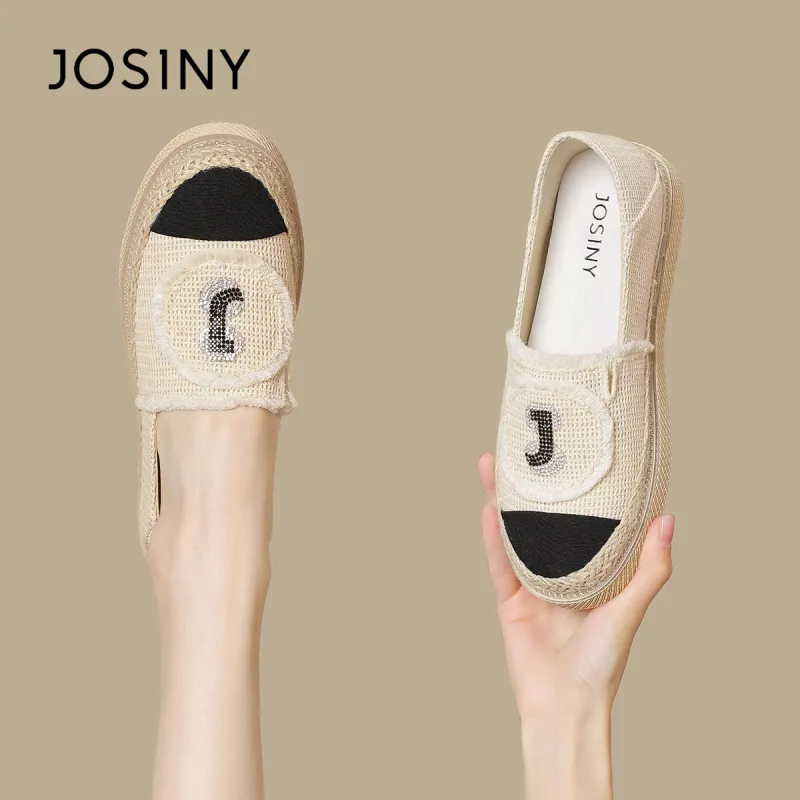 JOSINY Espadrilles Women's Ecru/Apricot-19