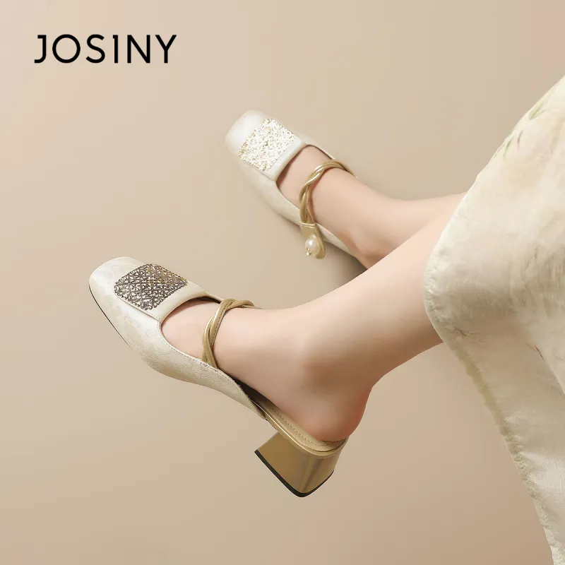 JOSINY Wrap toe Slippers Women's-5