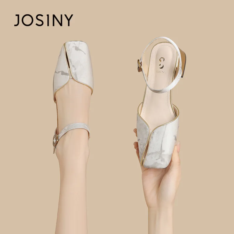 JOSINY Chunky Heel High Heels Women's-7