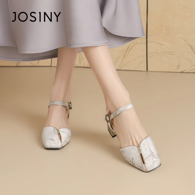 JOSINY Chunky Heel High Heels Women's-6
